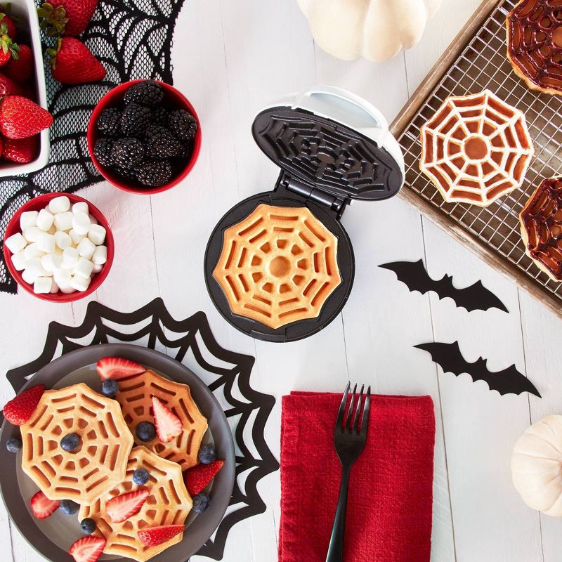 Dash Spider Web Mini Waffle Maker - Halloween 1 ct