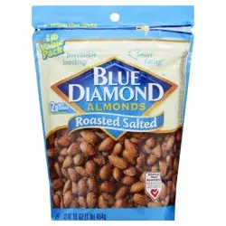 Blue Diamond Almonds - Roasted Salted