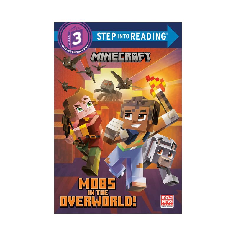 slide 1 of 1, Mobs in the Overworld! (Minecraft) - (Step Into Reading) by Nick Eliopulos (Paperback), 1 ct
