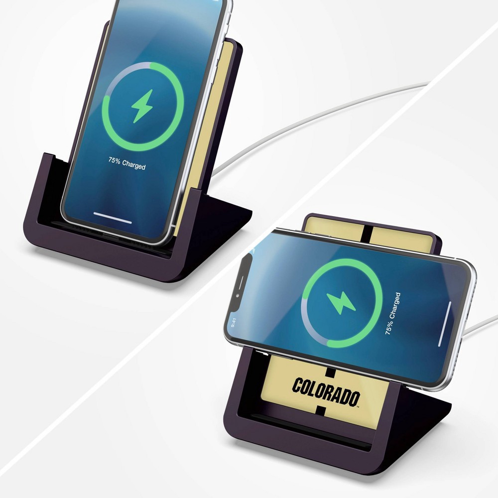 slide 3 of 3, NCAA Colorado Buffaloes Wireless Charging Stand, 1 ct