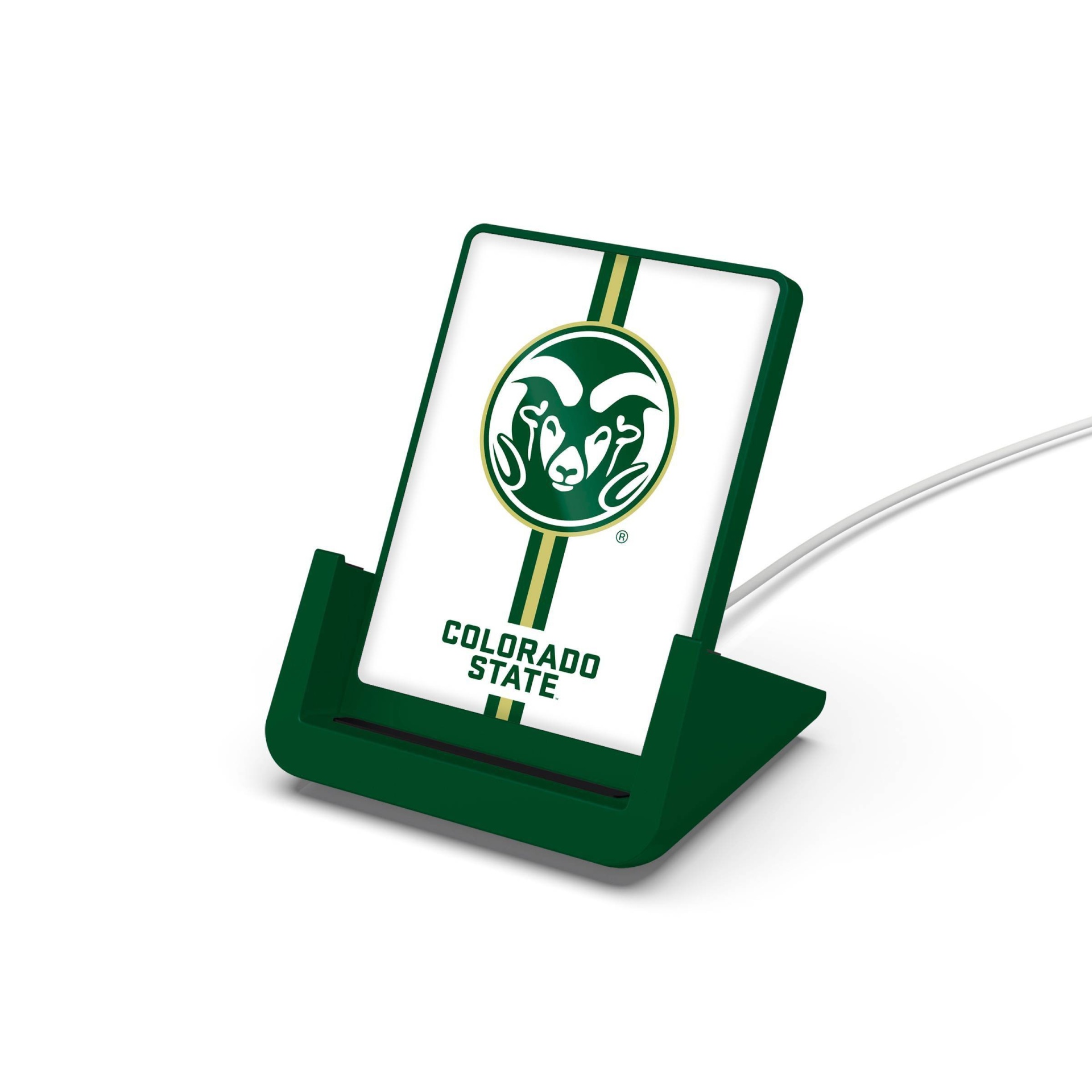 slide 1 of 3, NCAA Colorado State Rams Wireless Charging Stand, 1 ct