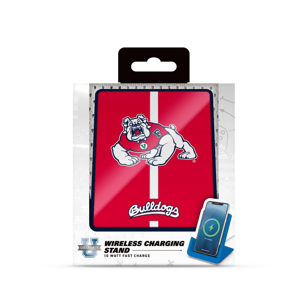 slide 2 of 3, NCAA Fresno State Bulldogs Wireless Charging Stand, 1 ct