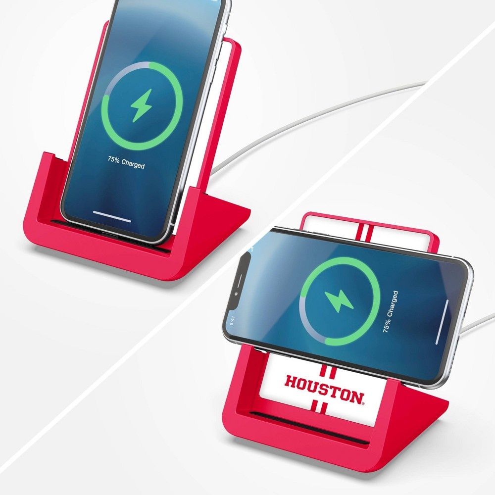 slide 2 of 3, NCAA Houston Cougars Wireless Charging Stand, 1 ct