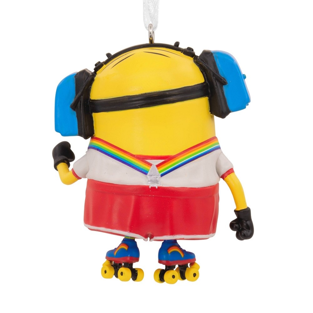 slide 2 of 5, Hallmark Minions Stuart Skating Figural Christmas Tree Ornament, 1 ct