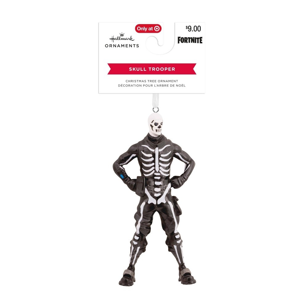 slide 3 of 5, Hallmark Fortnite Skull Trooper Christmas Tree Ornament, 1 ct