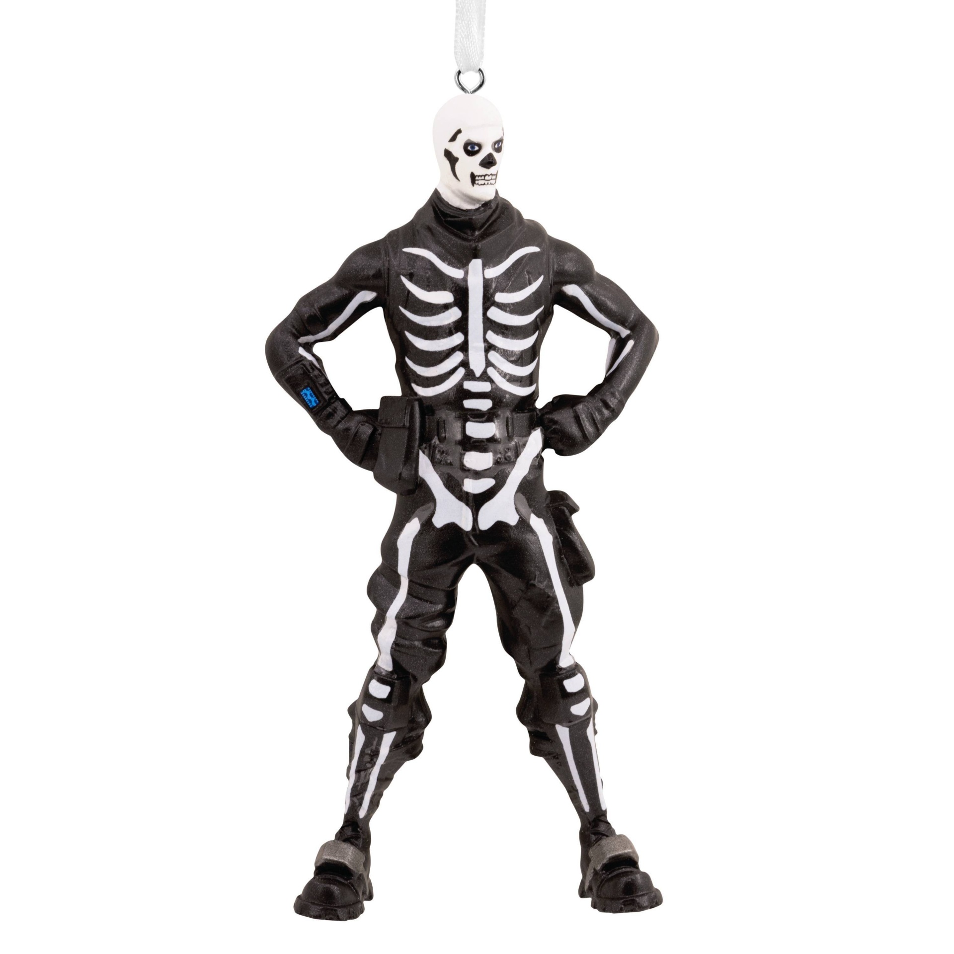 slide 1 of 5, Hallmark Fortnite Skull Trooper Christmas Tree Ornament, 1 ct