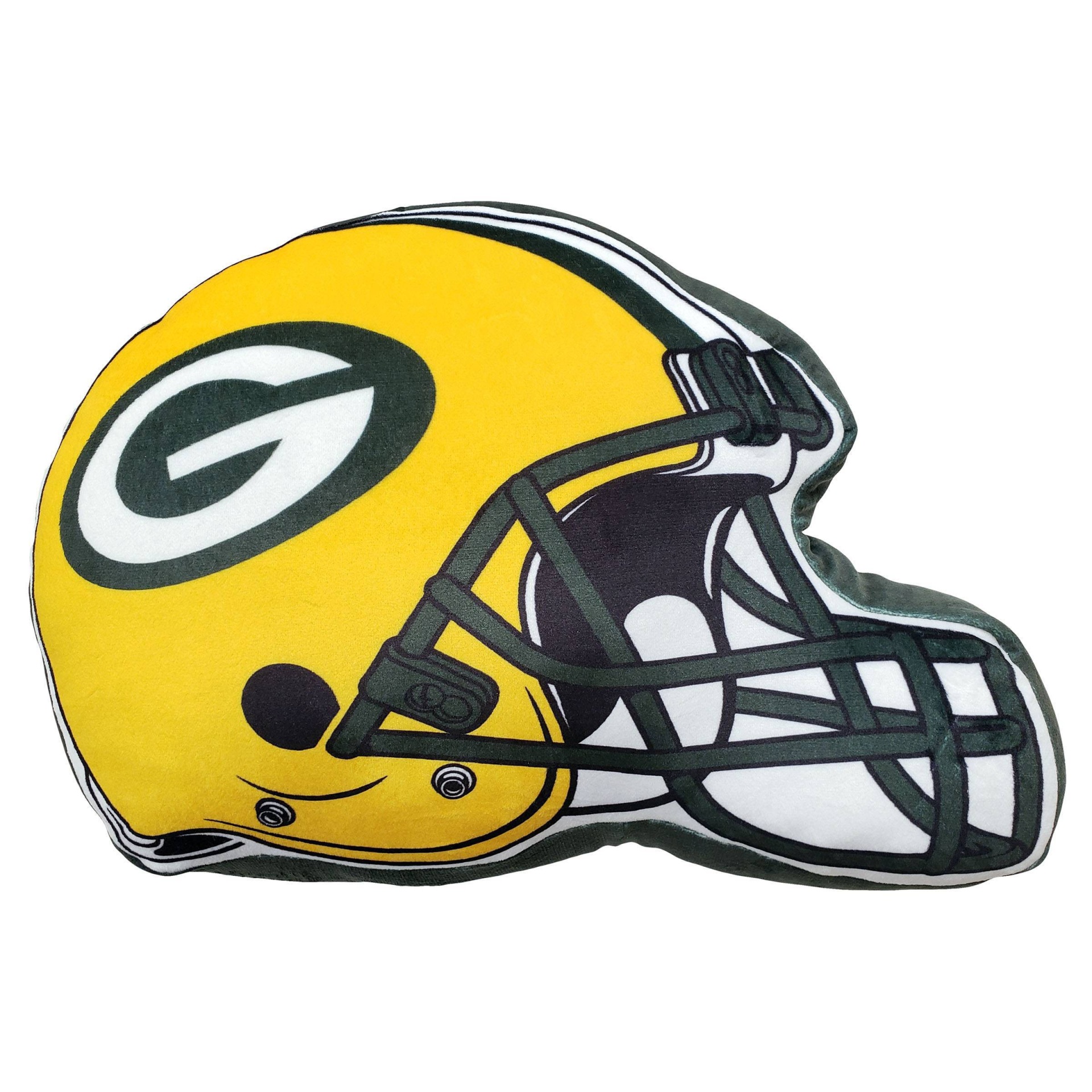 NFL Green Bay Packers Helmet Cloud Pillow 1 ct