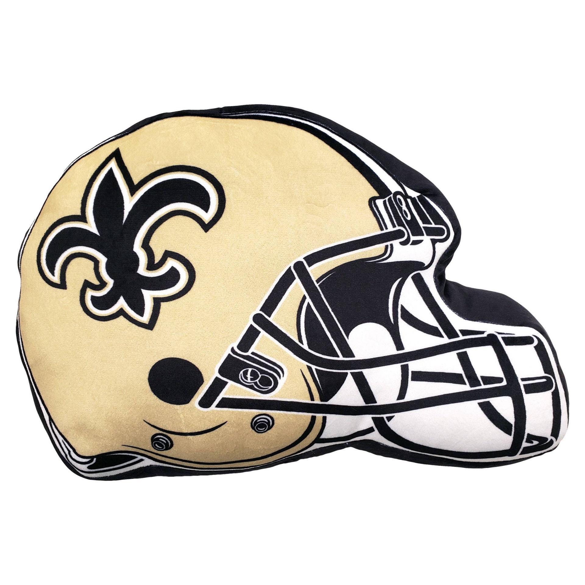 NFL New Orleans Saints Helmet Cloud Pillow 1 ct