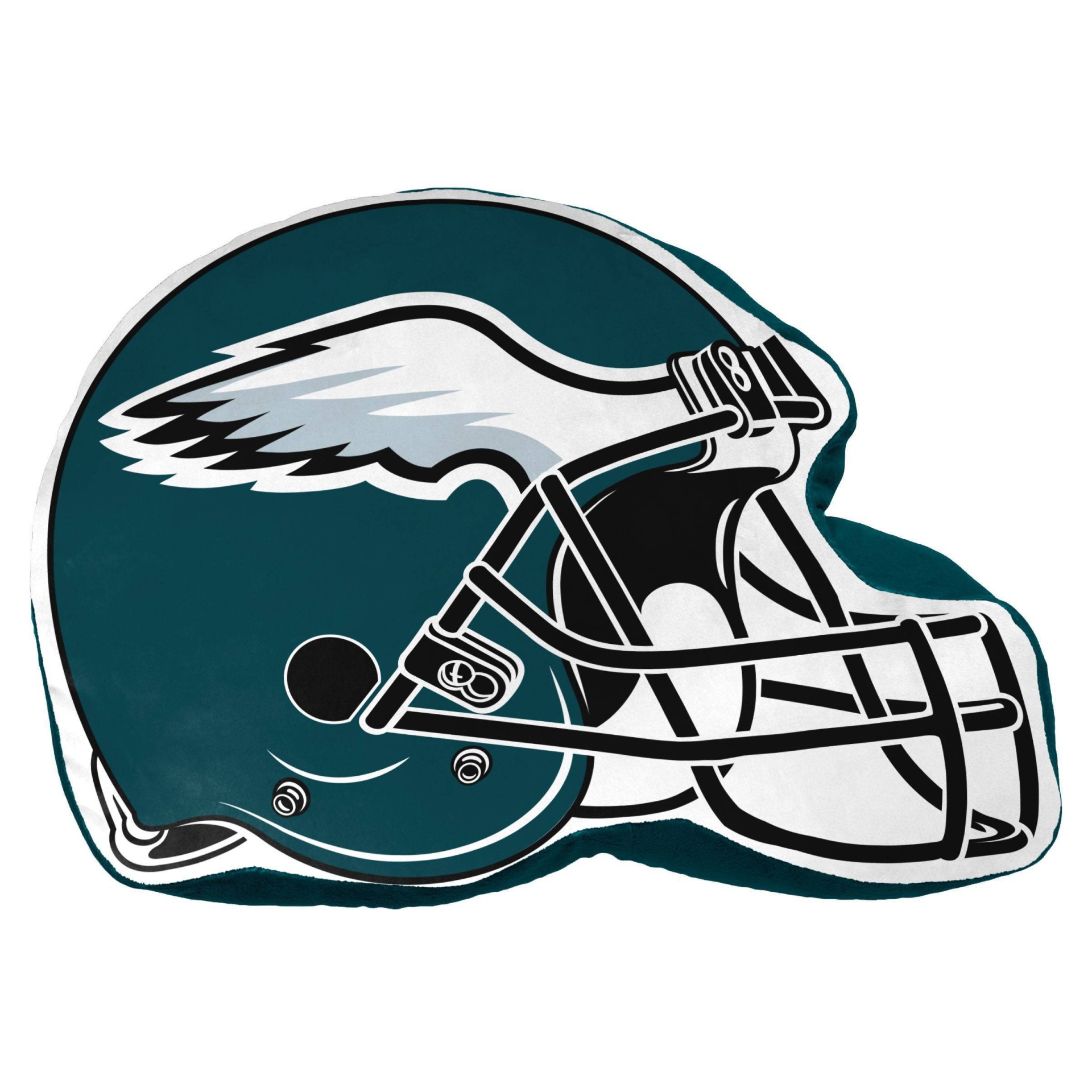 slide 1 of 4, NFL Philadelphia Eagles Helmet Cloud Pillow, 1 ct