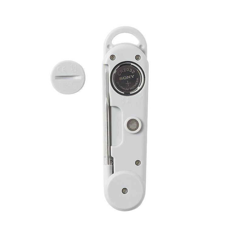 slide 4 of 10, Taylor Digital LED Rapid Read Thermocouple Kitchen Meat Cooking Thermometer: Black, Calibrating Food Thermometer, -40 to 572°F, 1 ct