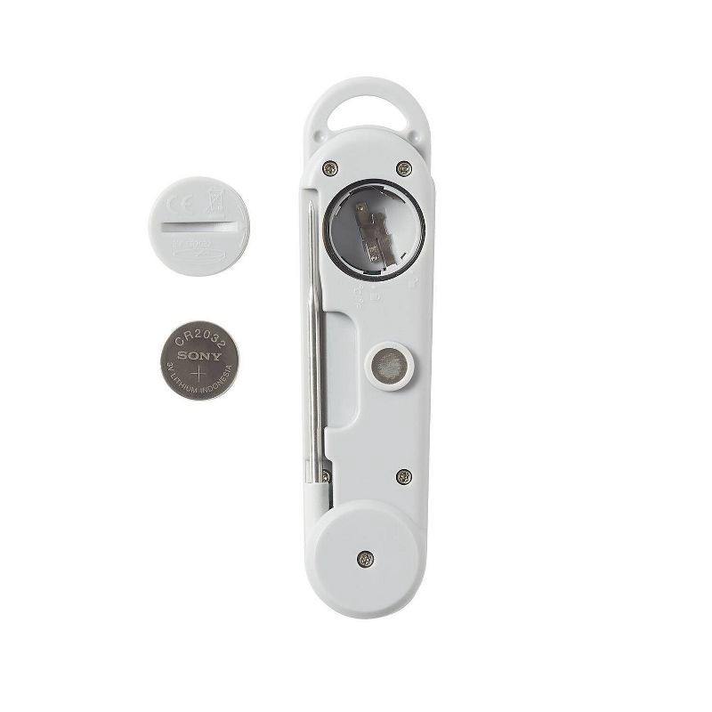 slide 5 of 10, Taylor Digital LED Rapid Read Thermocouple Kitchen Meat Cooking Thermometer: Black, Calibrating Food Thermometer, -40 to 572°F, 1 ct