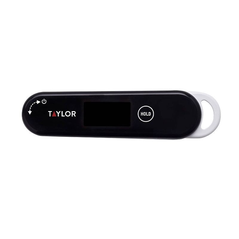 slide 6 of 10, Taylor Digital LED Rapid Read Thermocouple Kitchen Meat Cooking Thermometer: Black, Calibrating Food Thermometer, -40 to 572°F, 1 ct