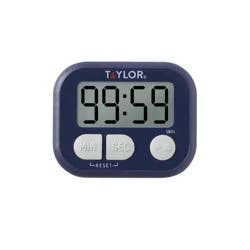 Taylor Digital Multi-Purpose Timer Blue: Kitchen & Stopwatch Timer, Digital Display, Battery Included, Magnet & Freestanding