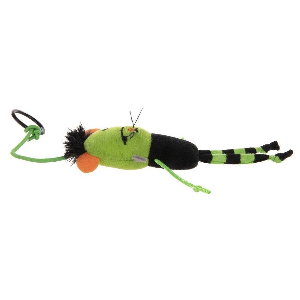 slide 4 of 5, SmartyKat Halloween Bouncy Mouse Cat Toy, 1 ct