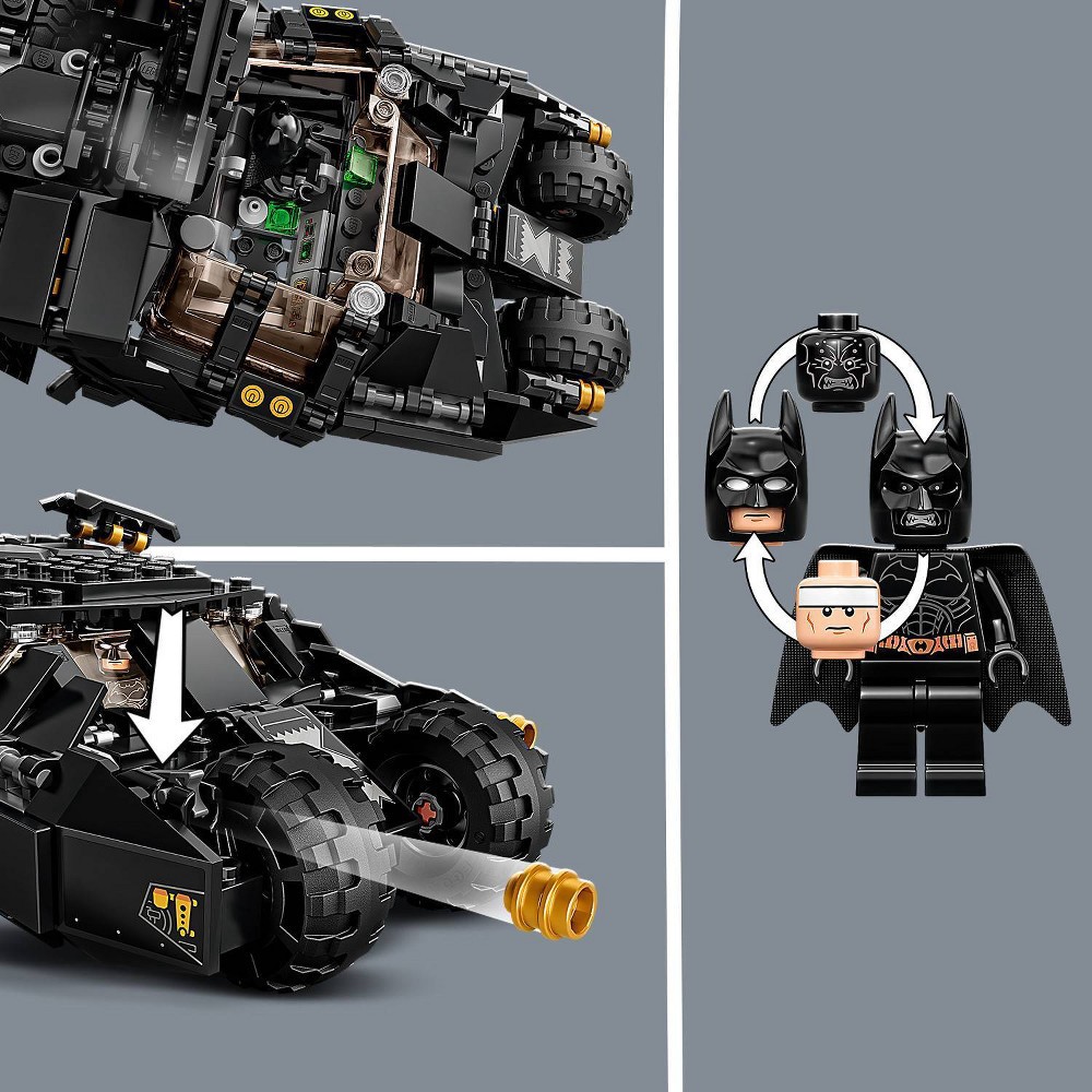 slide 6 of 6, LEGO Super Heroes DC Comics Batman Batmobile Tumbler Scarecrow Showdown 76239 Building Kit, 1 ct