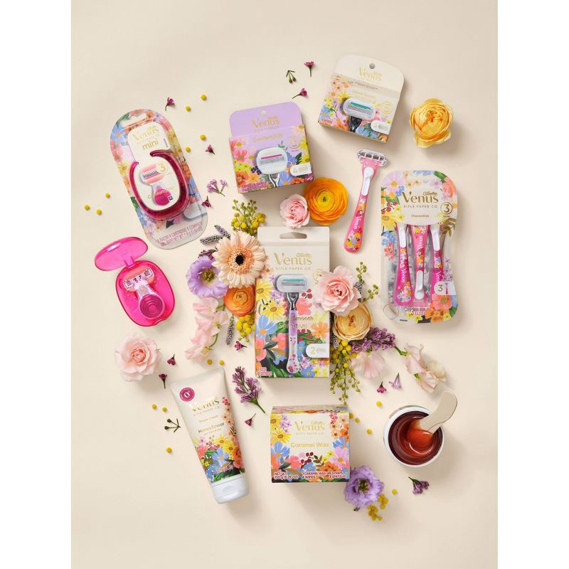 slide 5 of 6, Rifle Paper Co. + Venus Pure Honeyflower Shave Cream - 6 fl oz, 6 fl oz