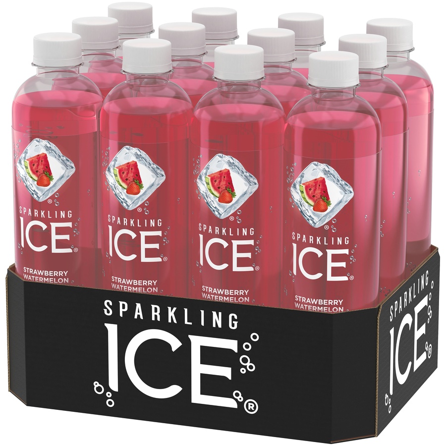 Sparkling ICE Strawberry Watermelon Sparkling Water 17 oz | Shipt