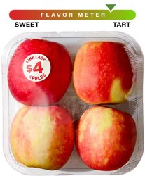 Kroger® Pink Lady® Apples - 4 Pack Tray, 4 ct