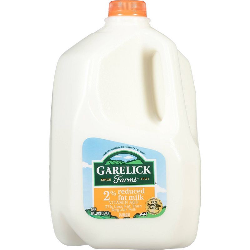 slide 1 of 8, Garelick Farms 2% Reduced-Fat Milk - 1gal, 1 gal