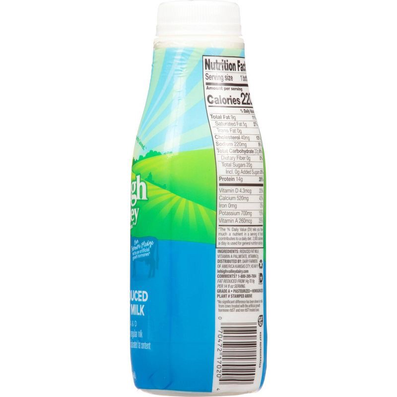 slide 2 of 4, Lehigh Valley 2% Reduced Fat Milk - 1pt, 1 pint