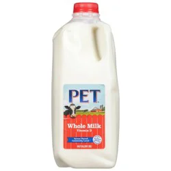 PET Dairy Whole Milk - 0.5gal