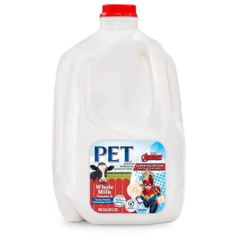 slide 1 of 8, PET Dairy Whole Milk - 1gal, 1 gal