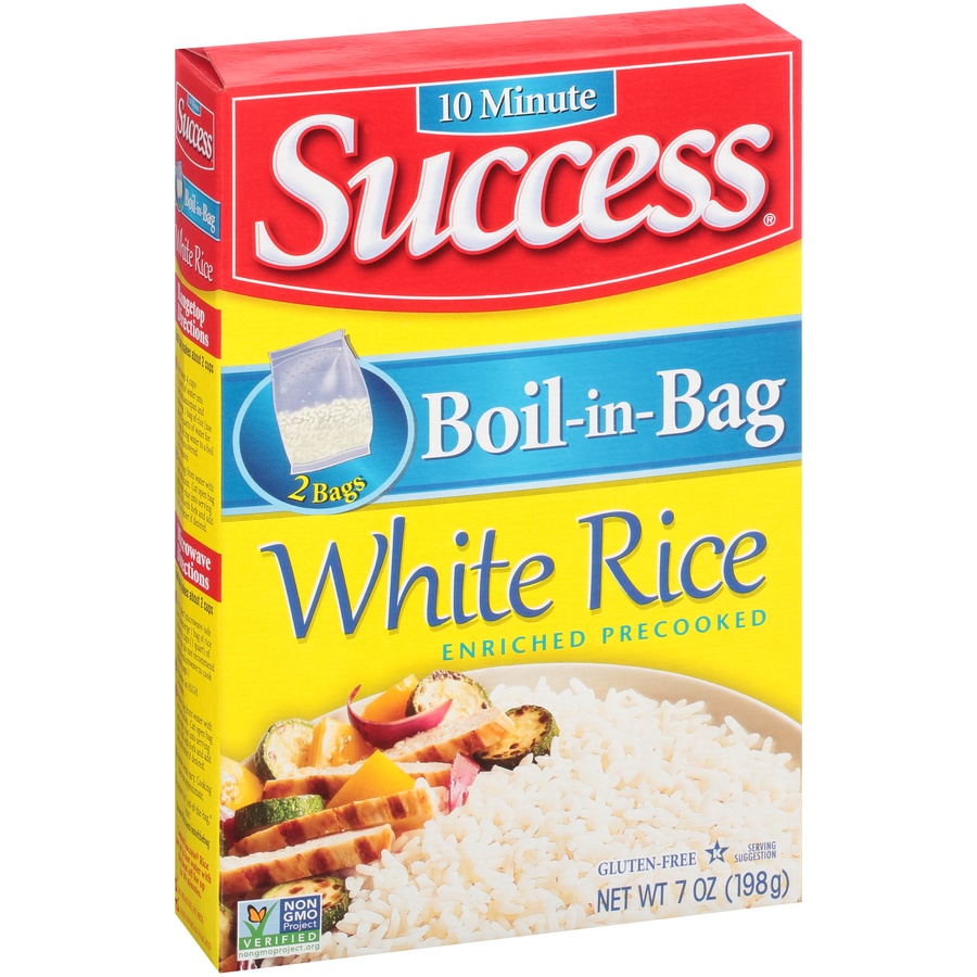 slide 2 of 8, Success Boil In Bag White Rice, 7 oz