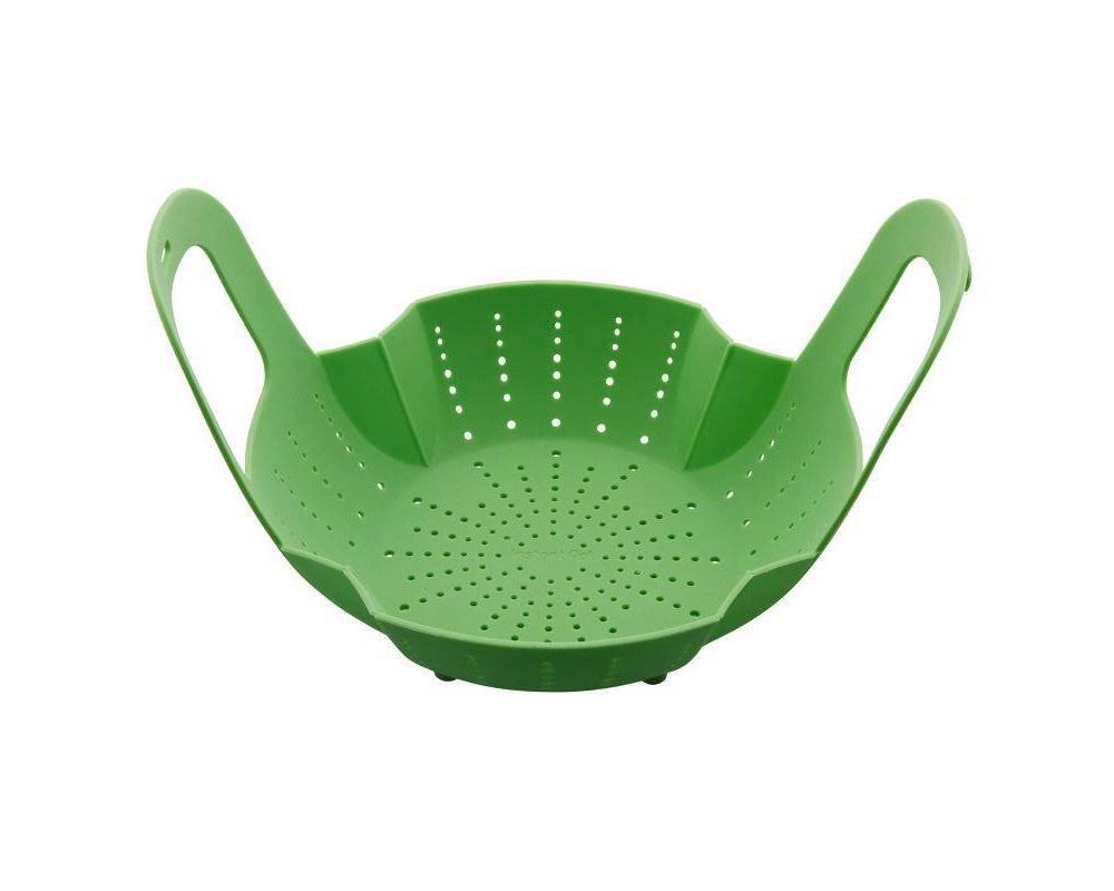 slide 2 of 7, Instant Pot Silicone Steamer Basket Green, 1 ct