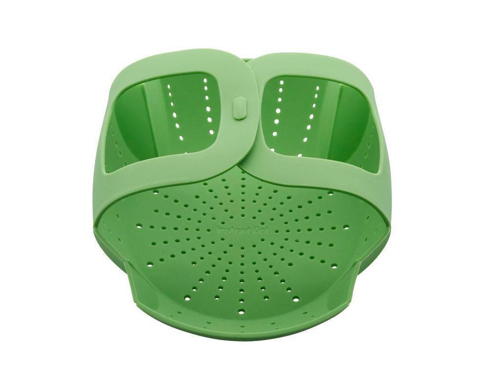 slide 3 of 7, Instant Pot Silicone Steamer Basket Green, 1 ct