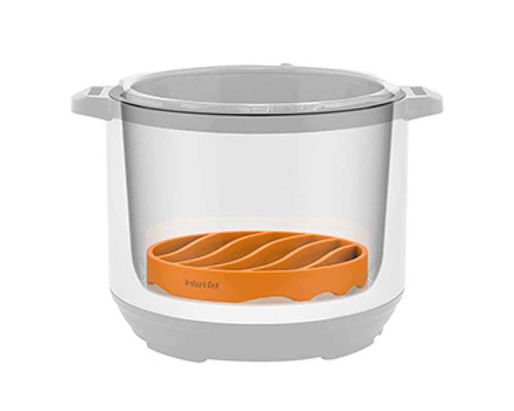 slide 7 of 7, Instant Pot Silicone Roasting Rack Orange, 1 ct