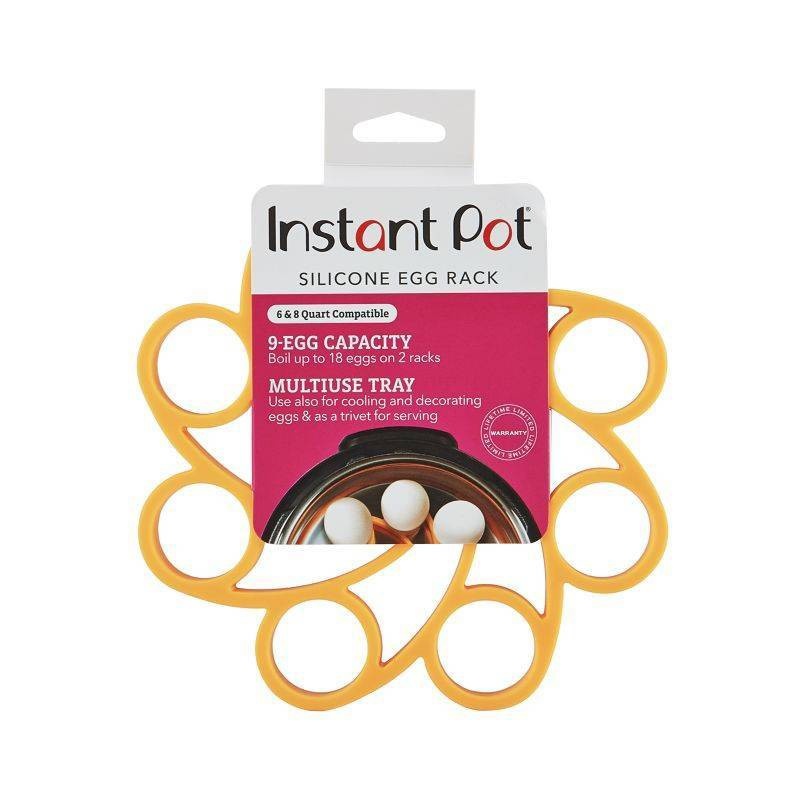 slide 1 of 8, Instant Pot Silicone Egg Rack Yellow, 1 ct