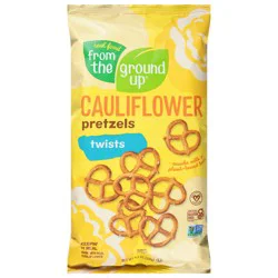Real Food From the Ground Up Twists Cauliflower Pretzels 4.5 oz