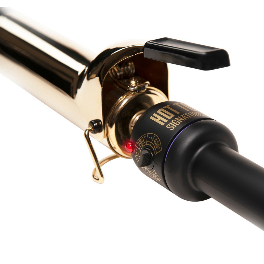 slide 27 of 37, Hot Tools Pro Signature Gold Curling Iron - 1.5", 1.5 in