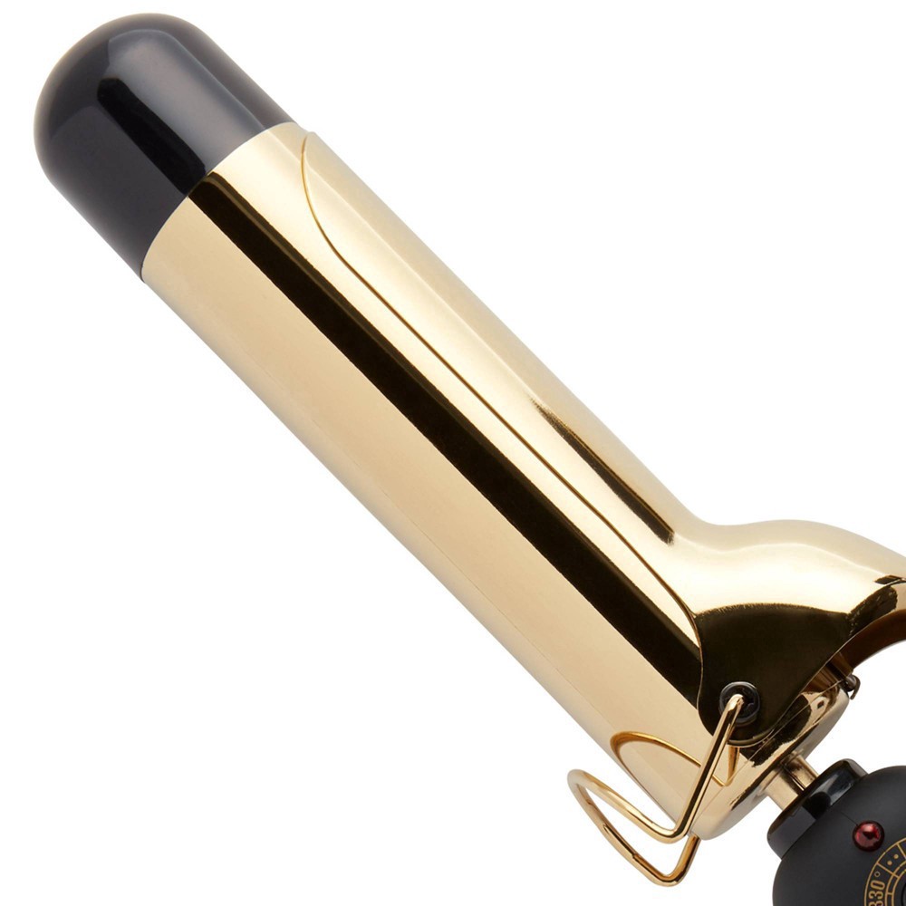 slide 16 of 37, Hot Tools Pro Signature Gold Curling Iron - 1.5", 1.5 in