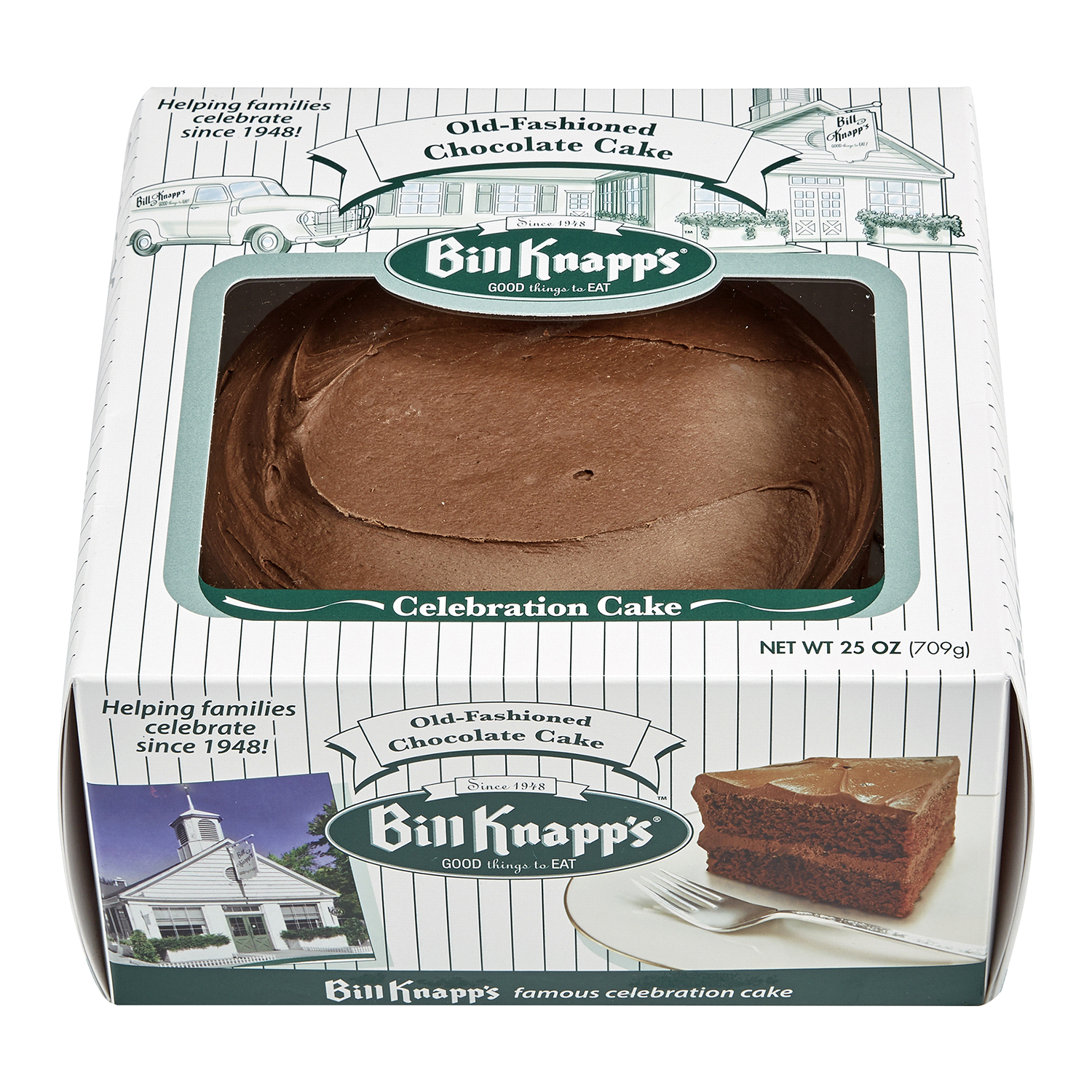 slide 3 of 3, Bill Knapp's Old-Fashioned Chocolate Cake 25 oz, 25 oz