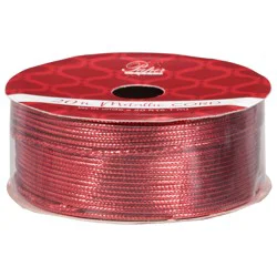 Ssel 20ft Tinsel Cord Red - Ea
