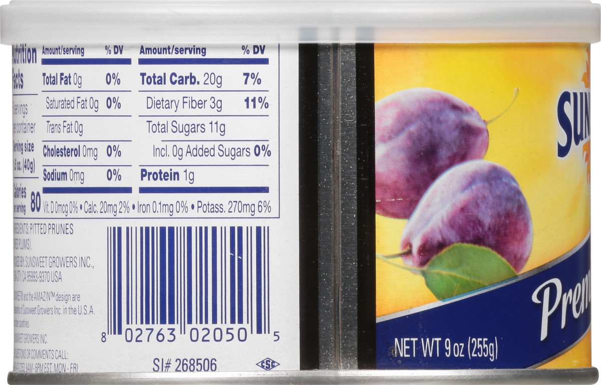 slide 6 of 9, Sunsweet Pitted Premium Prunes 9 oz, 9 oz