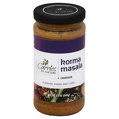 slide 1 of 1, Curries By Nature Korma Masala Sauce, 12 oz