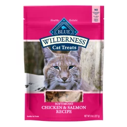 Blue Buffalo Wilderness Chicken & Salmon Grain Free Cat Treats