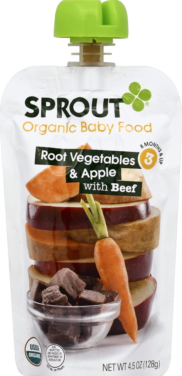 slide 1 of 3, Sprout Baby Food 4.5 oz, 4.5 oz