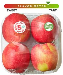 Simple Truth Organic® Pink Lady® Apples - 4 Pack Tray, 4 ct
