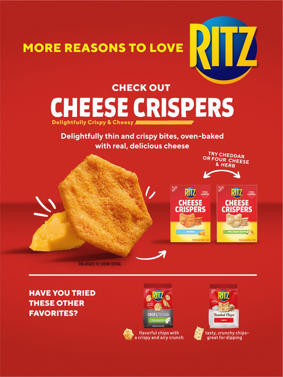 slide 2 of 9, RITZ Bits Peanut Butter Sandwich Crackers, Snacks for Kids and Adults, Lunch Snacks, 8.8 oz, 8.8 oz