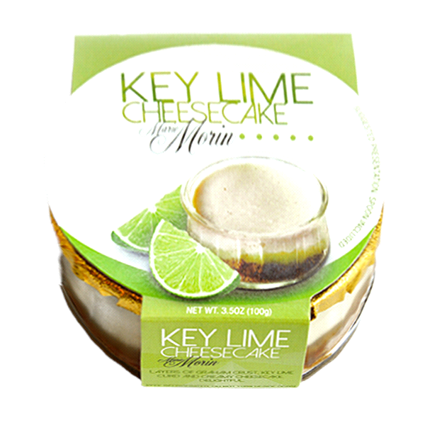 slide 1 of 1, Marie Morin Key Lime Cheese Cake, 3.5 oz