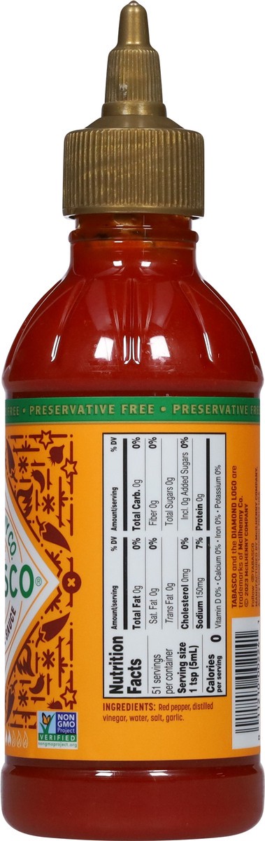 slide 7 of 13, Tabasco Buffalo Style Sauce 8.6 fl oz, 8.6 fl oz
