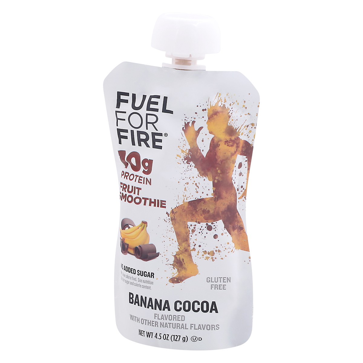 slide 5 of 12, Fuel for Fire Banana Cocoa Fruit Smoothie 4.5 oz, 4.5 oz