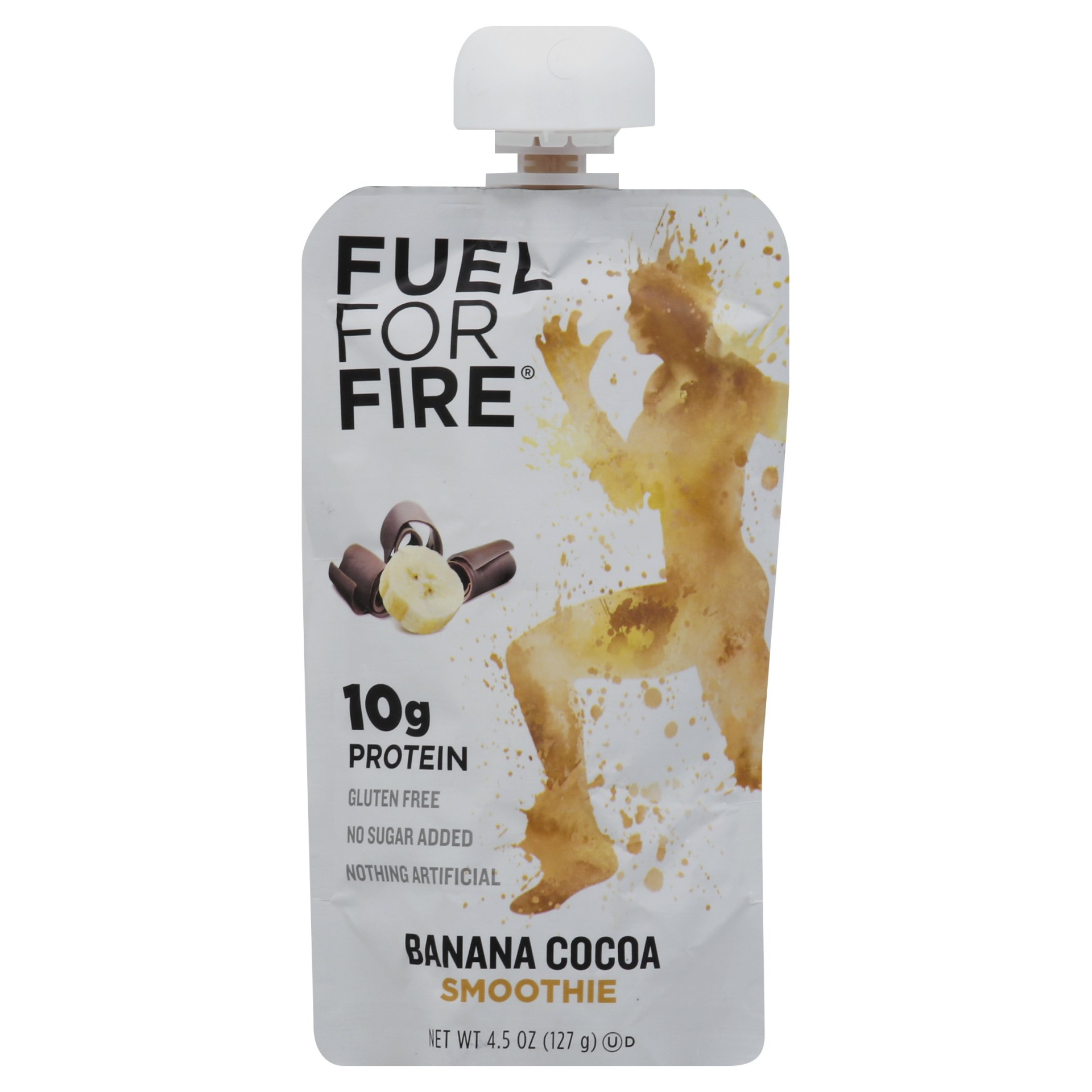 slide 1 of 1, Fuel For Fire Fruit & Protein Fuel Pack - Banana Cocoa, 4.5 oz