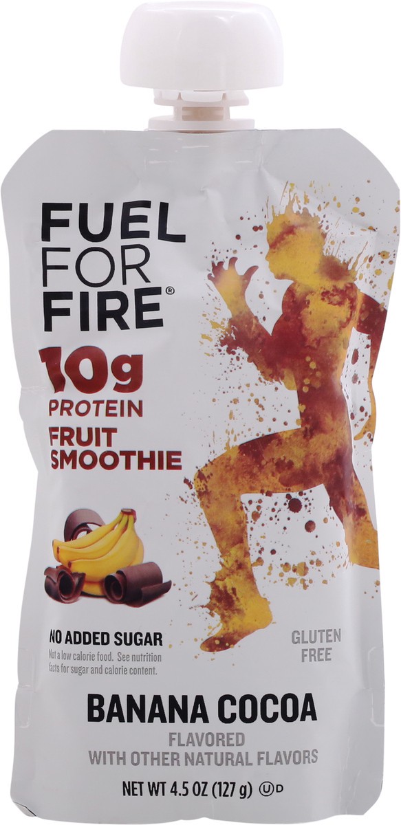 slide 1 of 12, Fuel for Fire Banana Cocoa Fruit Smoothie 4.5 oz, 4.5 oz