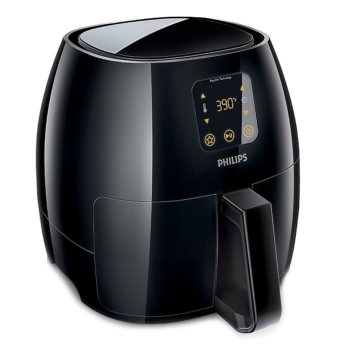 slide 1 of 1, Philips Viva Avance Digital AirFryer - Black, 6.9 qt