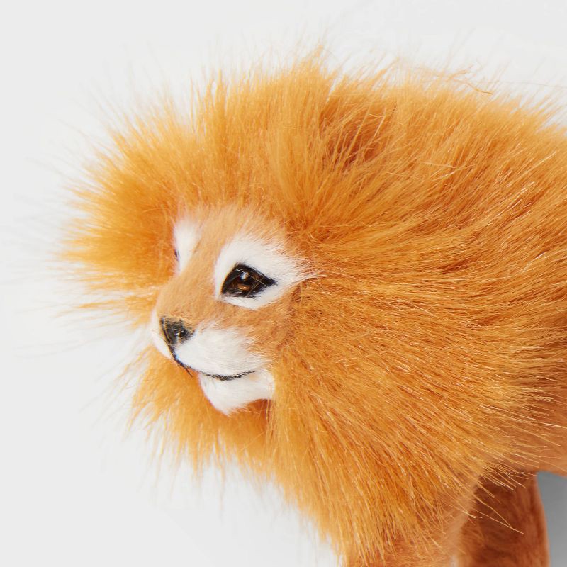 slide 3 of 3, Faux Fur Lion Christmas Tree Ornament - Wondershop™, 1 ct