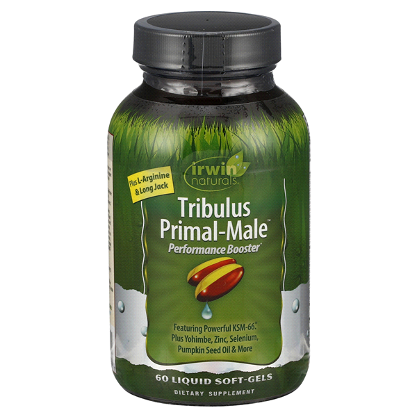 slide 1 of 6, Irwin Naturals Tribulus Primal Male, 60 ct